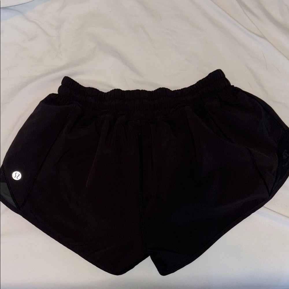 Lululemon Athletica Black Hotty hot (2.5 inseam) Shorts